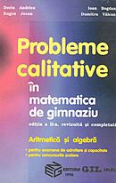 Probleme calitative in matematica de gimnaziu - Aritmetica si algebra