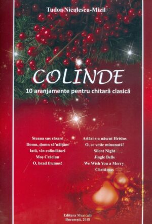 Colinde. 10 aranjamente pentru chitara clasica
