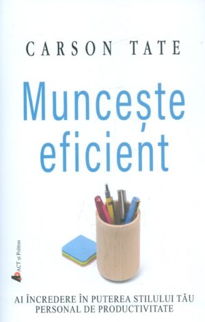 Munceste eficient. Ai incredere in puterea stilului tau personal de productivitate