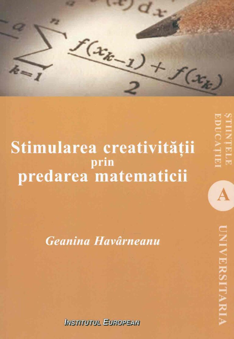 Stimularea creativitatii prin predarea matematicii