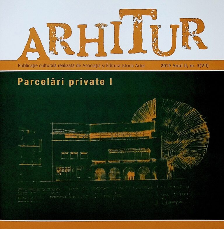 Arhitur nr.3(VII), anul II - Parcelari private I