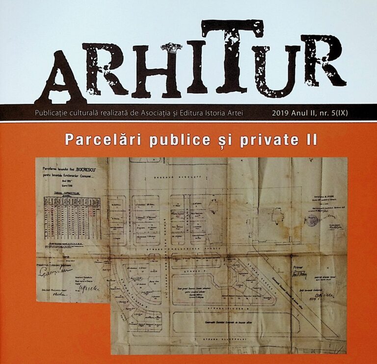 Arhitur, nr.5(IX), anul II - Parcelari publice si private II