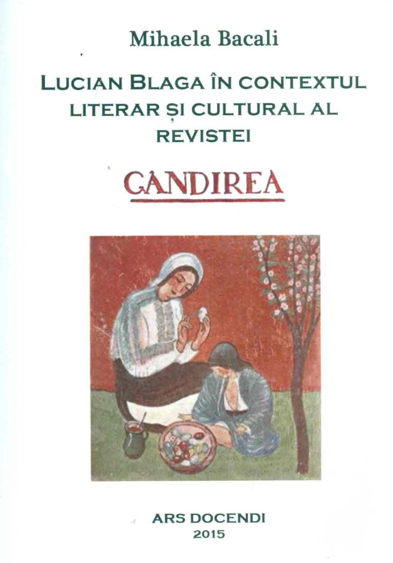 Lucian Blaga in contextul literar si cultural al revistei Gandirea