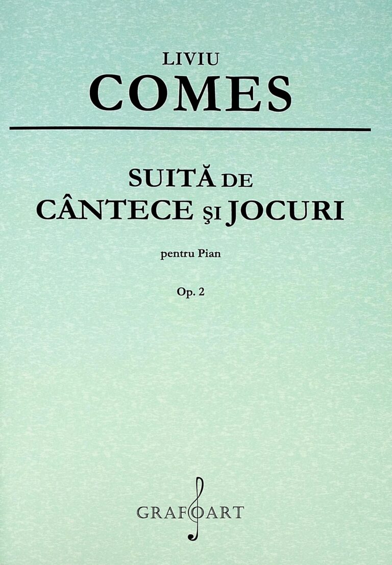 Suita de cantece si jocuri pentru pian. Op.2