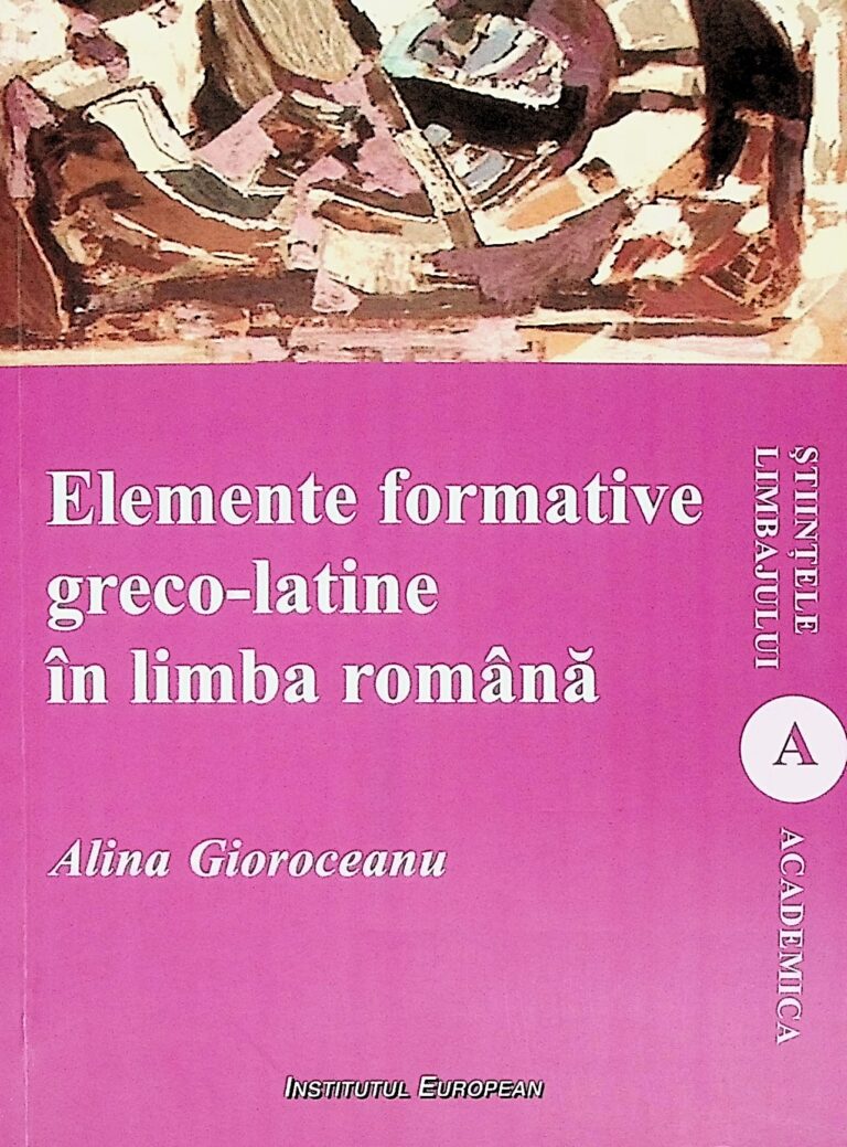 Elemente formative greco-latine in limba romana