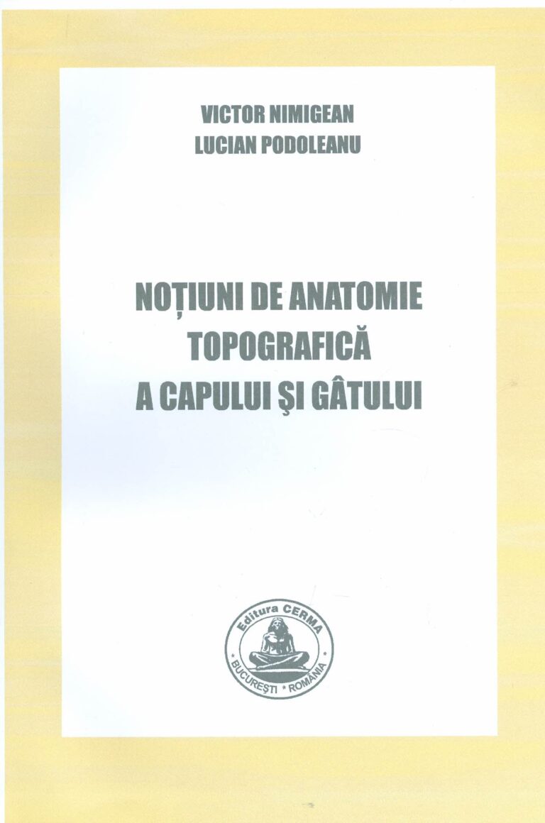 Notiuni de anatomie topografica a capului si gatului