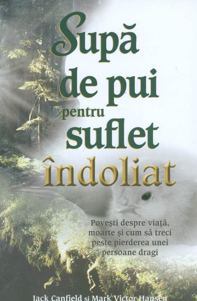 Supa de pui pentru suflet indoliat. Povesti despre viata, moarte si cum sa treci peste pierderea unei persoane dragi