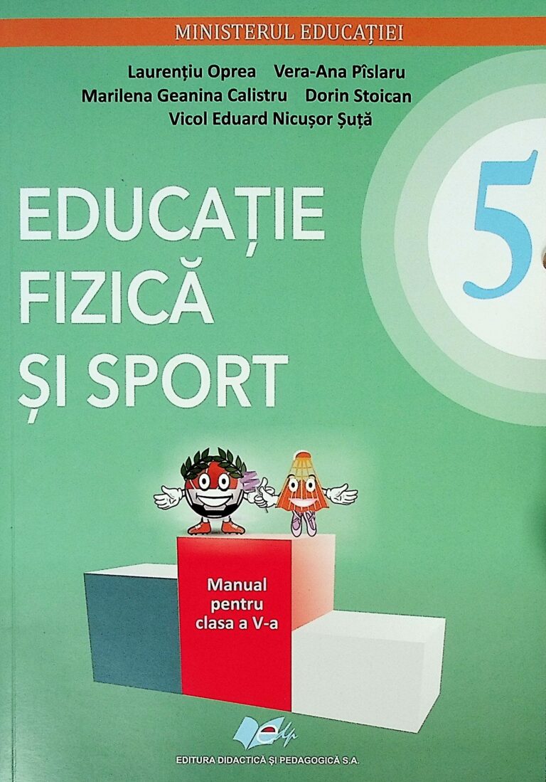 Educatie fizica si sport, clasa a V-a (contine CD-Rom)