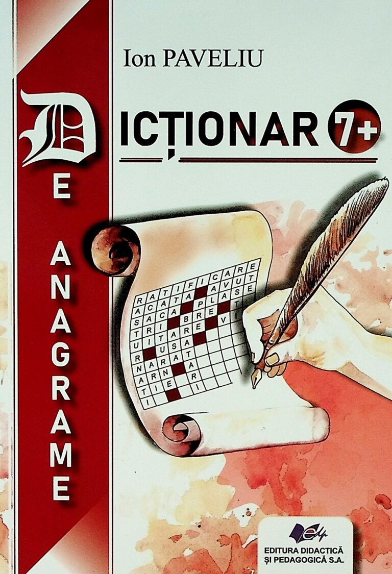 Dictionar 7+ de anagrame