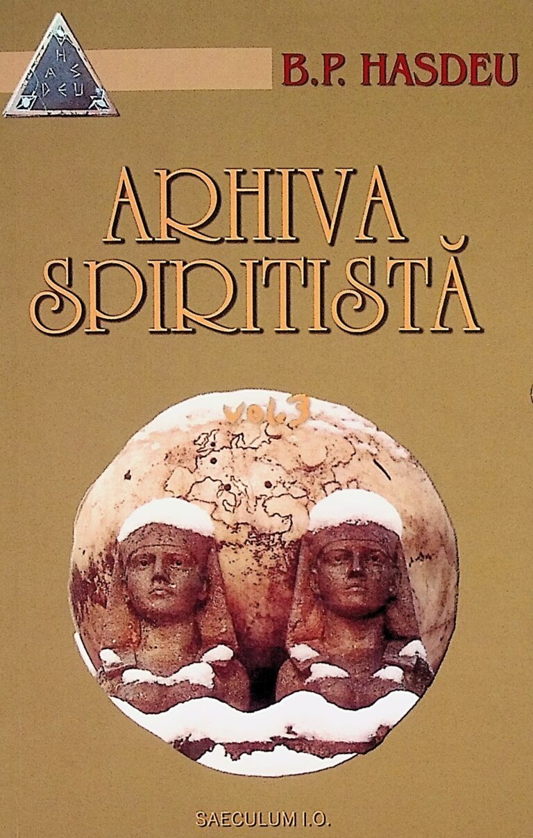 Arhiva spiritista, vol. III