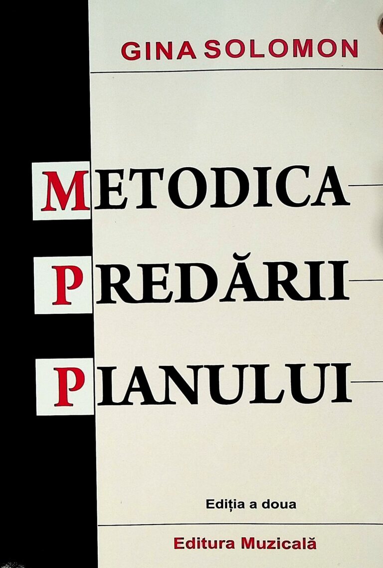 Metodica predarii pianului