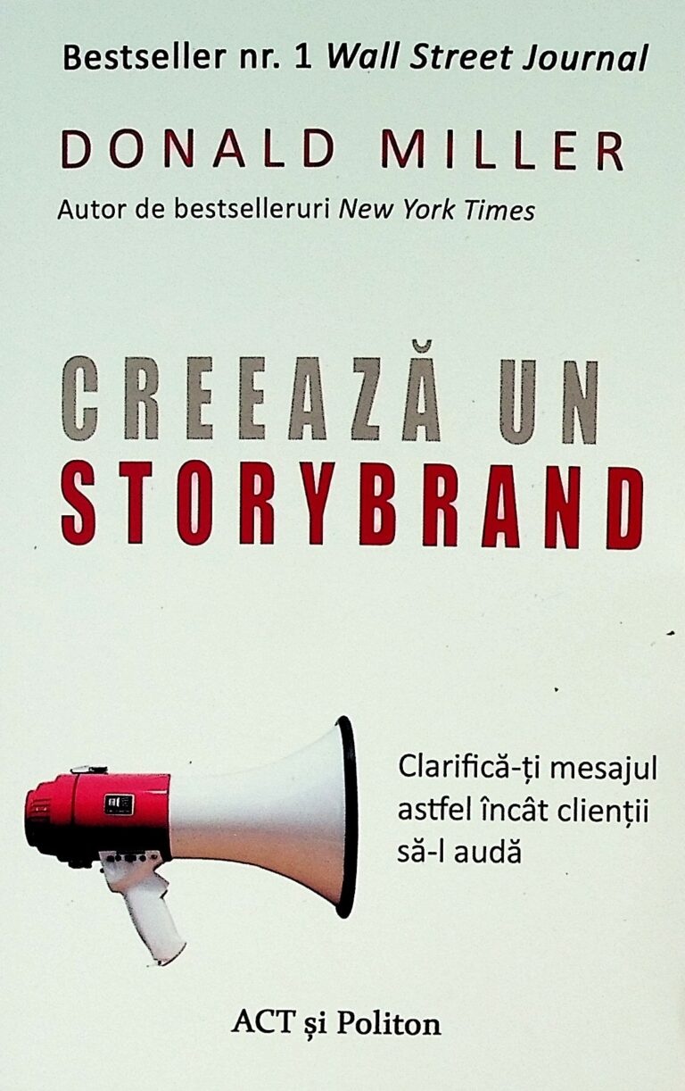 Creaza un storybrand. Clarifica-ti mesajul astfel incat clientii sa-l auda
