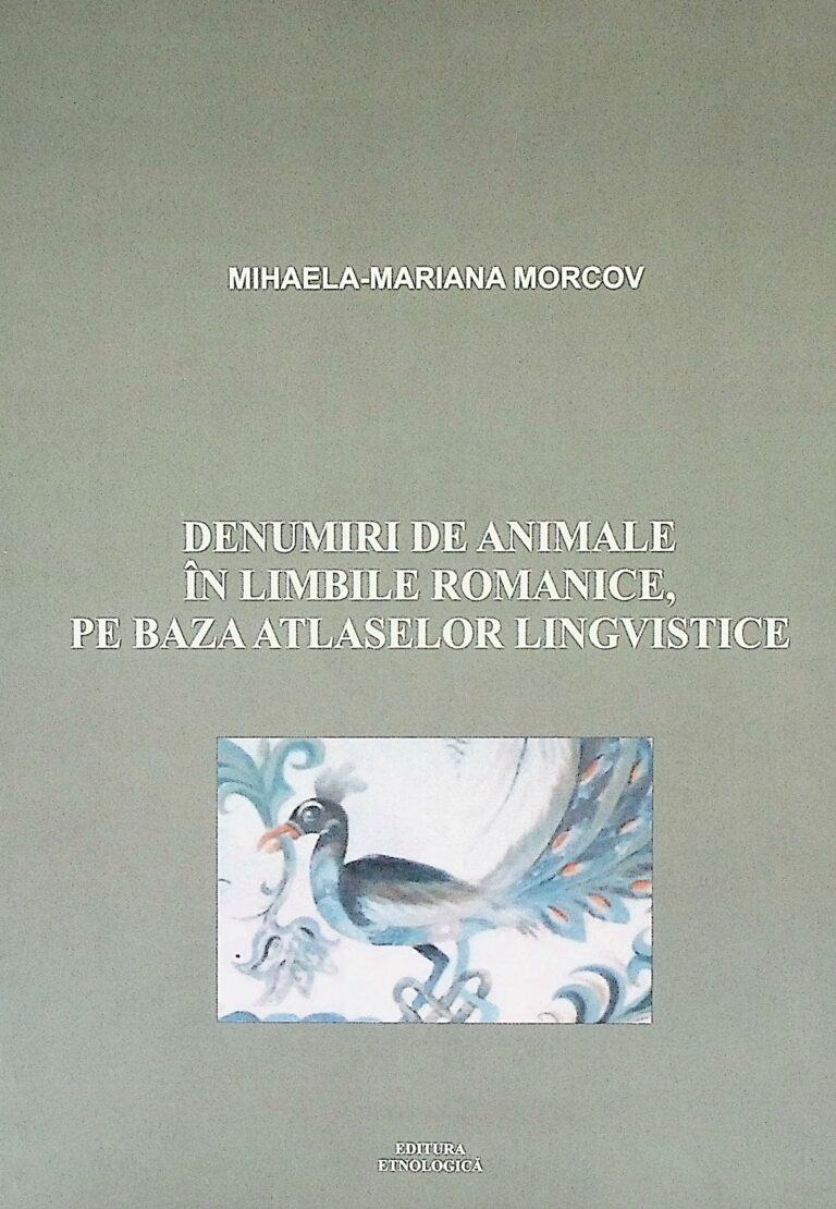 Denumiri de animale in limbile romanice, pe baza atlaselor lingvistice