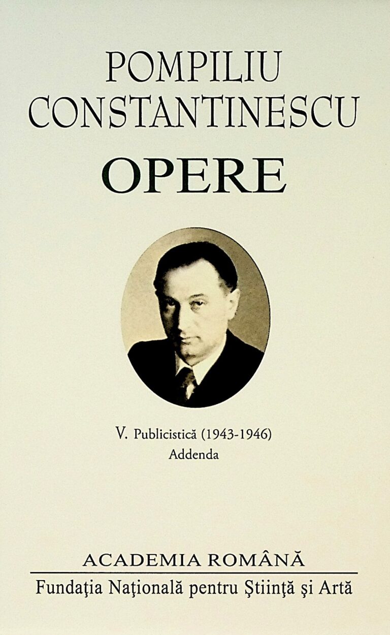 Opere, vol. V - Publicistica (1943-1946) Addenda