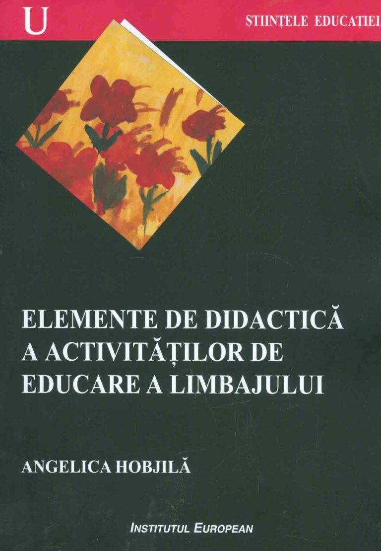 Elemente de didactica a activitatilor de educare a limbajului