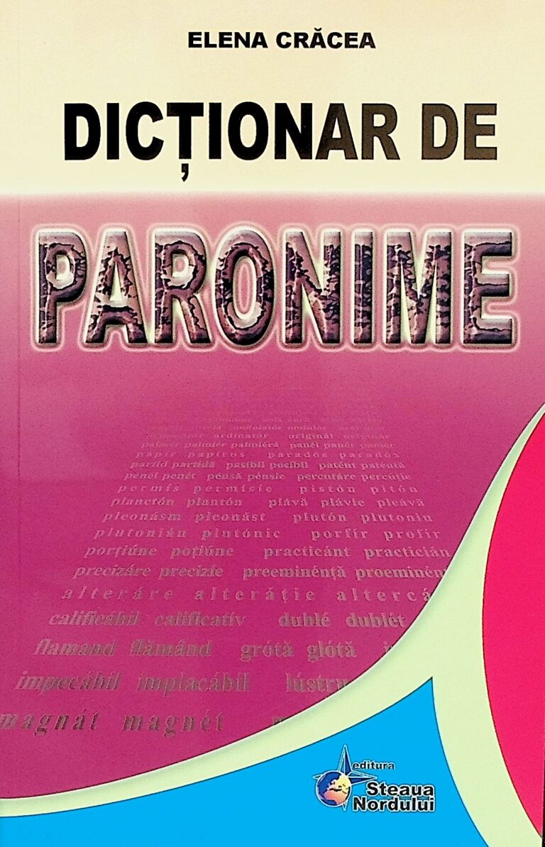 Dictionar de paronime