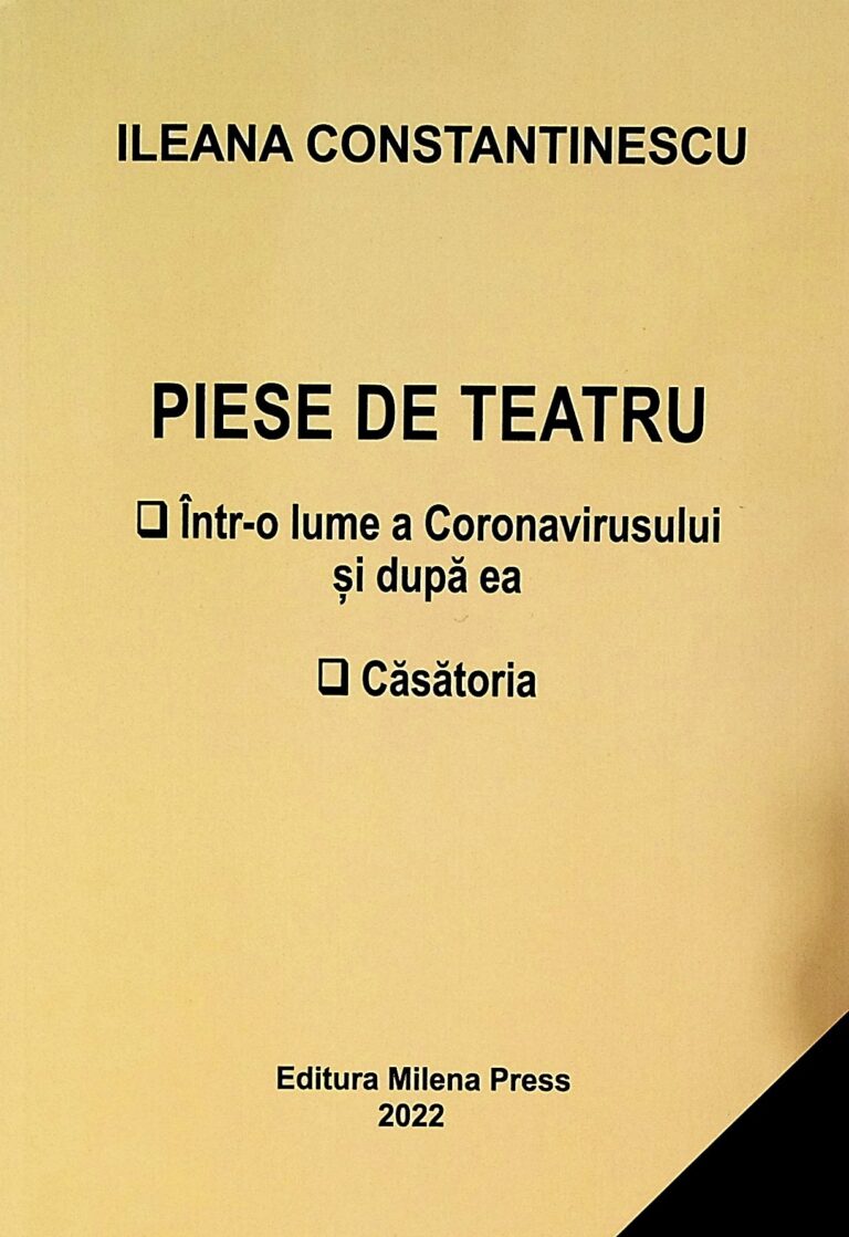 Piese de teatru. Intr-o lume a Coronavirusului si dupa ea. Casatoria