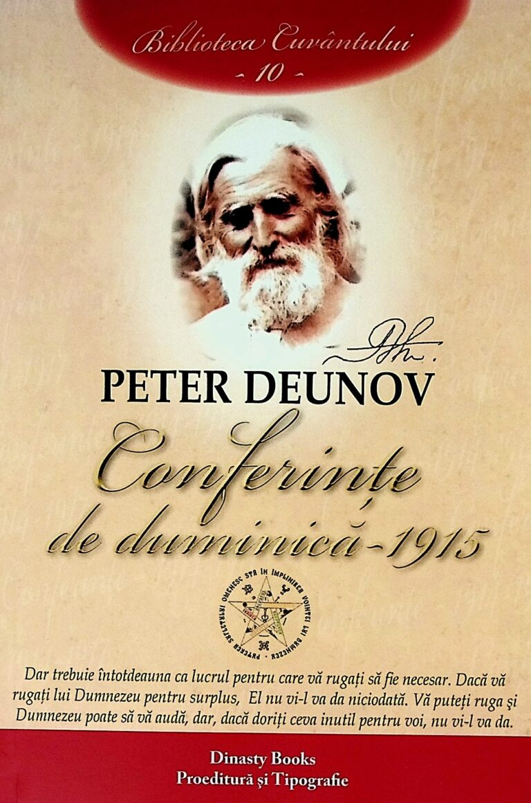 Conferinte de duminica - 1915