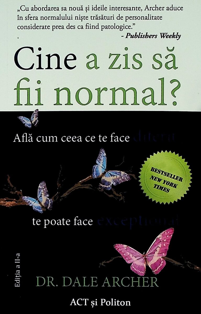 Cine a zis sa fii normal? Afla cum ceea ce te face diferit te poate face exceptional