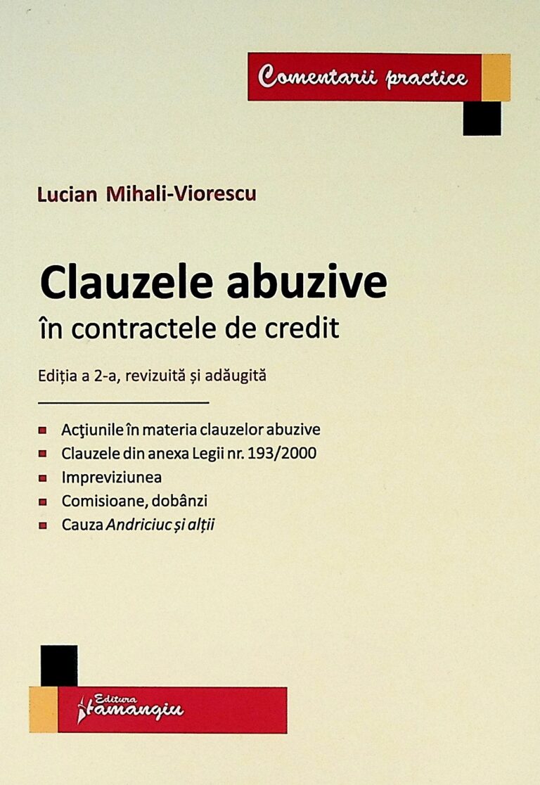 Clauzele abuzive