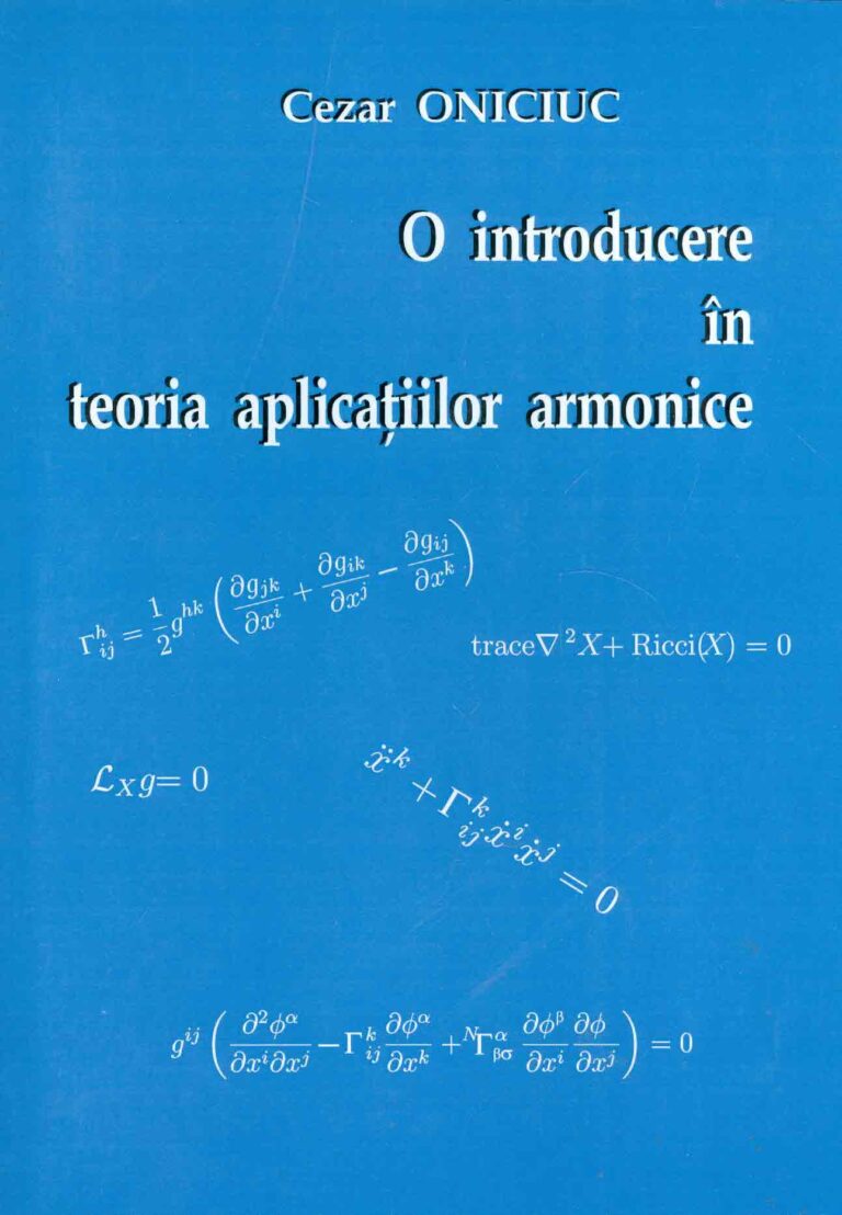 O introducere in teoria aplicatiilor armonice