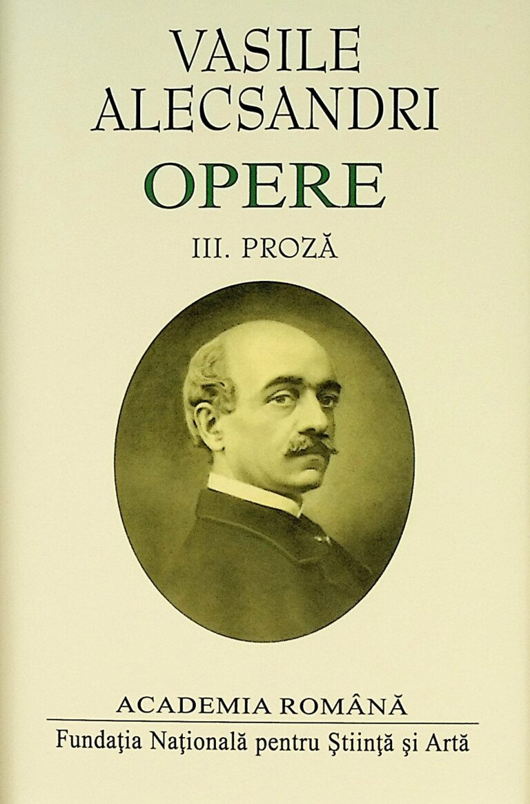 Opere, vol. III - Proza