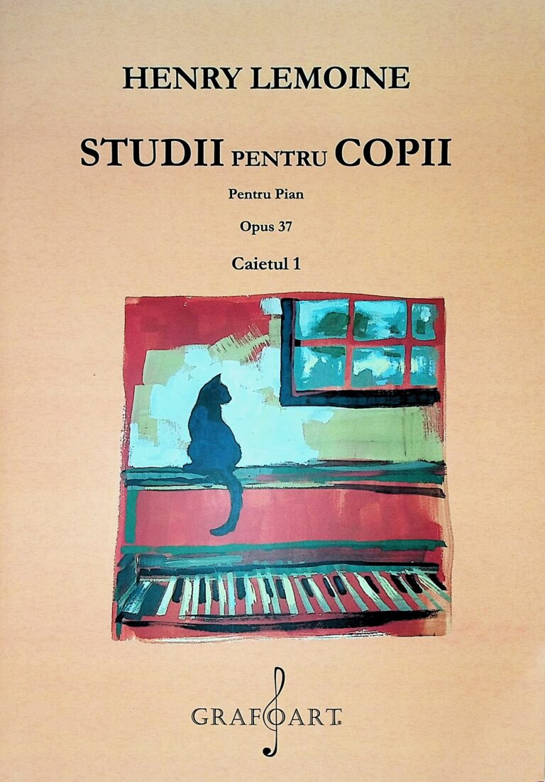 Studii pentru copii, opus 37, pentru pian. Caietul 1