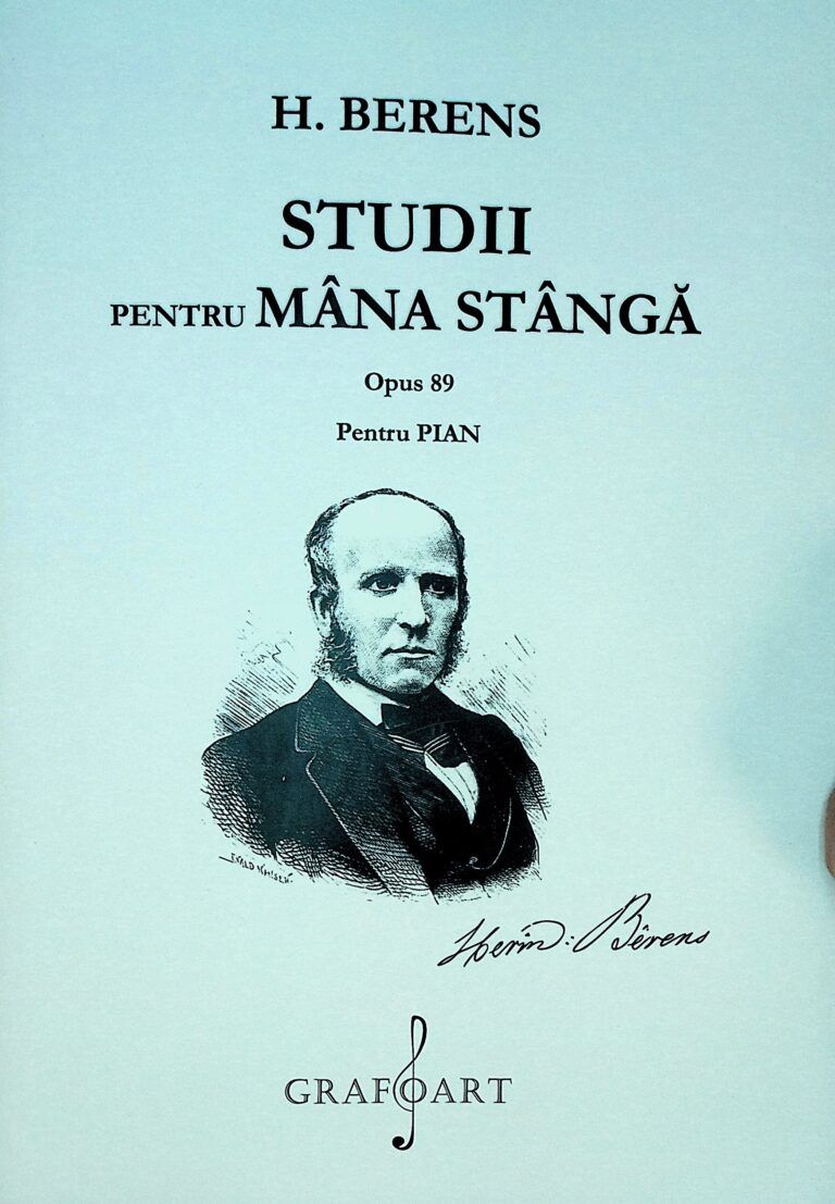 Studii pentru mana stanga, opus 89, pentru pian