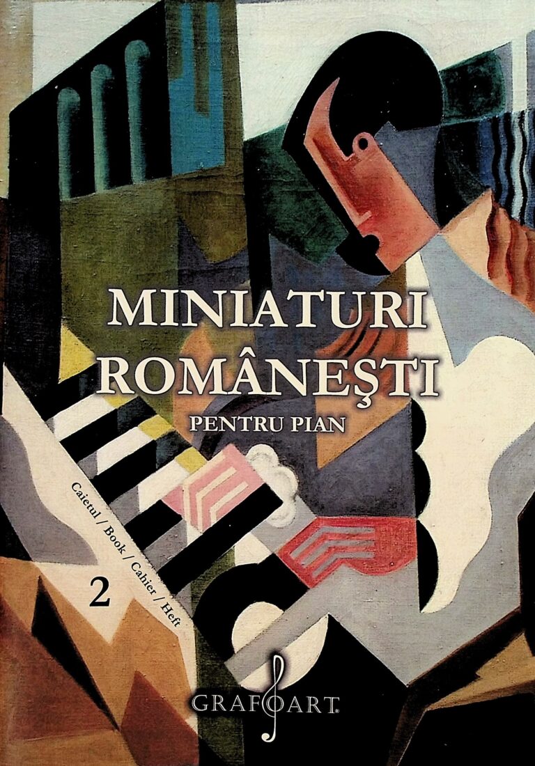 Miniaturi romanesti pentru pian. Caietul 2. Editie plurilingvista