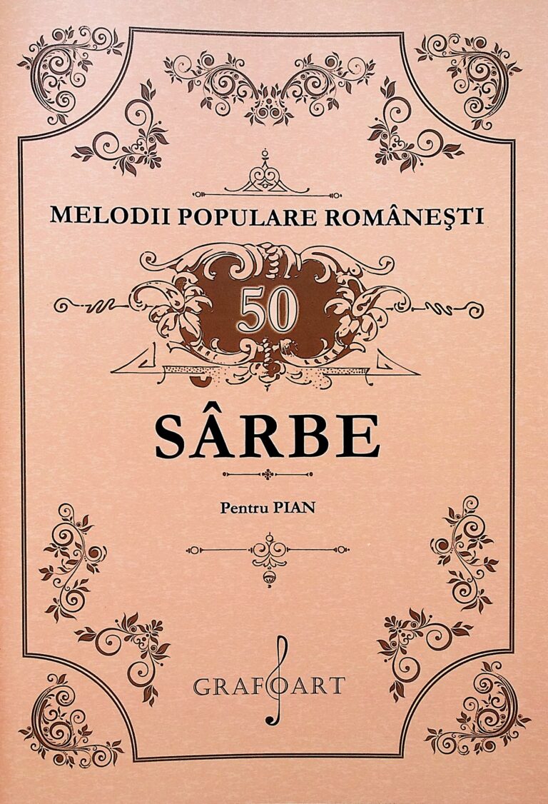 50 de sarbe pentru pian. Melodii populare romanesti