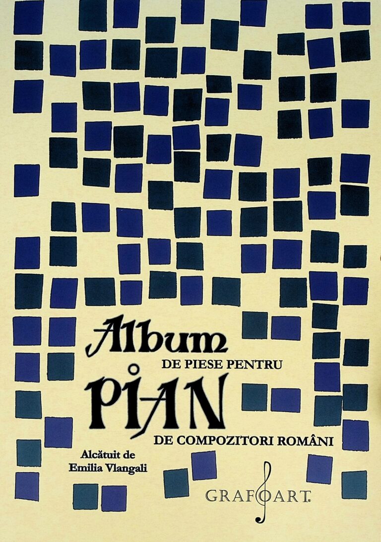 Album de piese pentru pian de compozitori romani