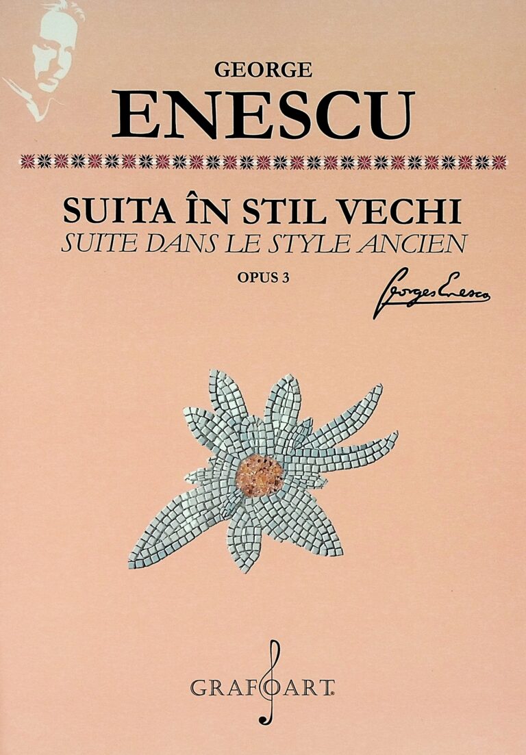 Suita in stil vechi, opus 3. Editie bilingva