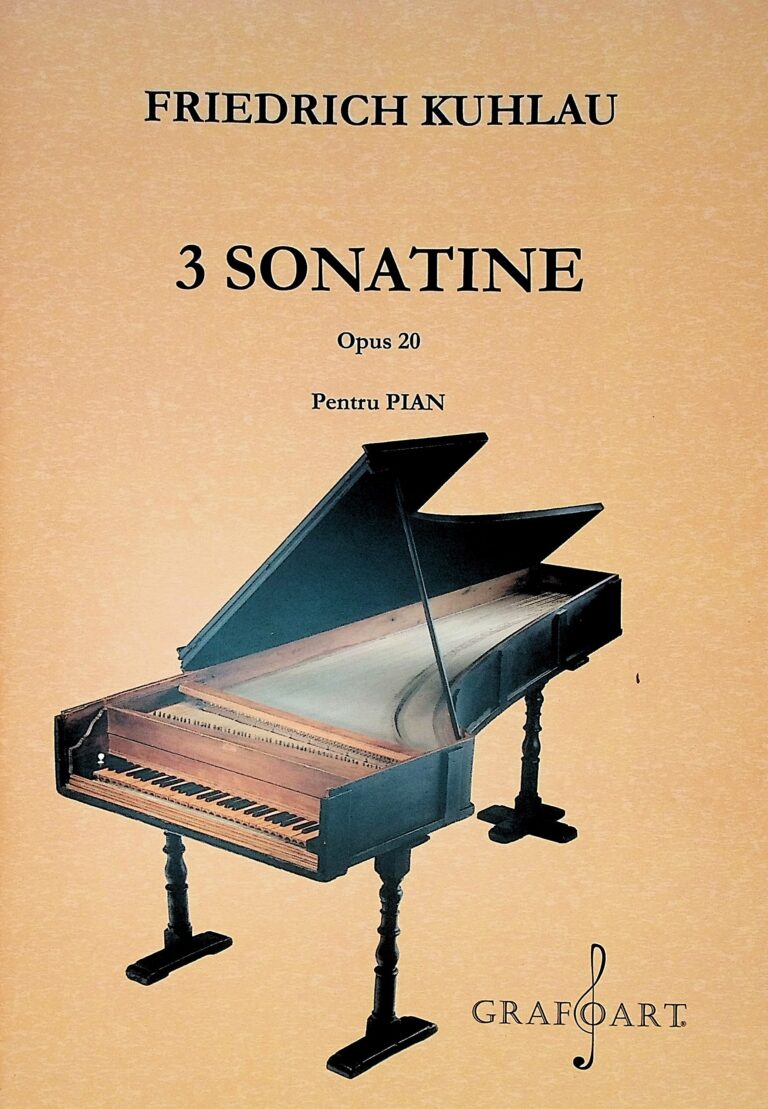 3 Sonatine, opus 20 pentru pian