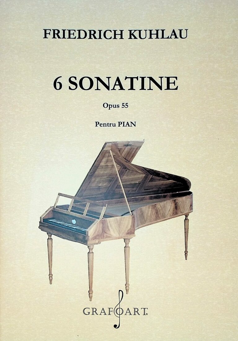 6 Sonatine, opus 55 pentru pian