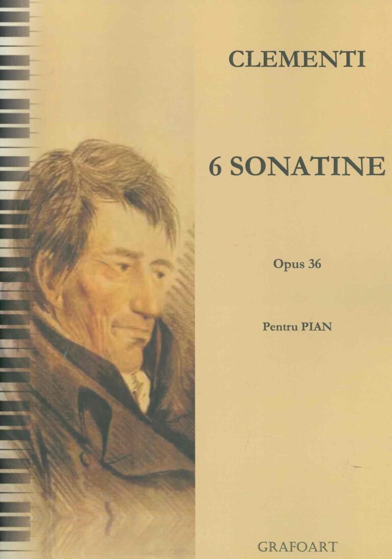 6 sonatine, opus 36 pentru pian