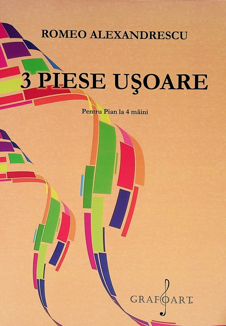 3 piese usoare. Pentru pian la 4 maini