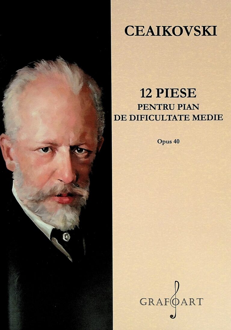 12 piese pentru pian de dificultate medie, Op. 40