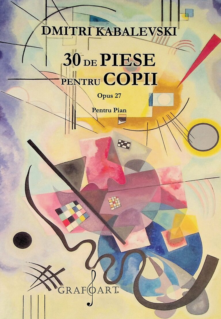 30 de piese pentru copii, opus 27. Pentru pian