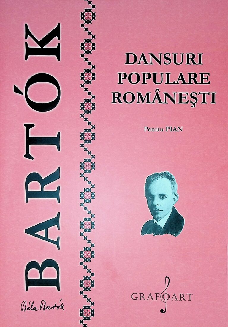Dansuri populare romanesti pentru pian