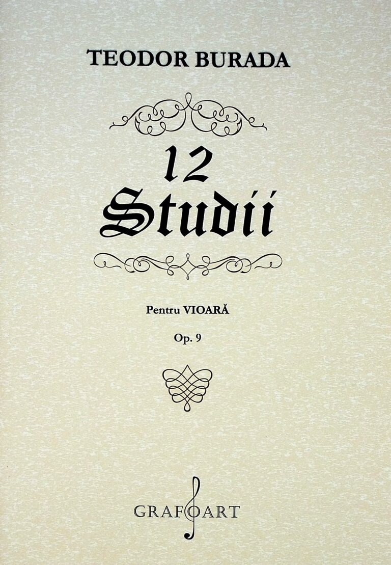 12 studii pentru vioara, op.9