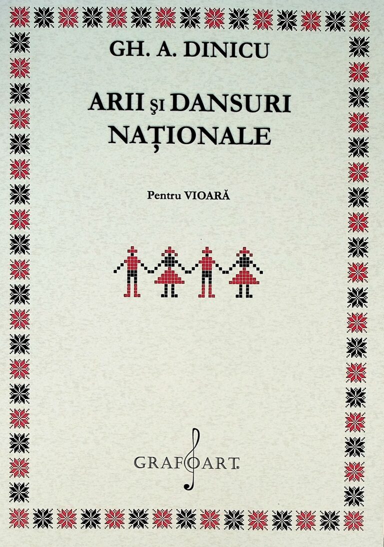 Arii si dansuri nationale. Pentru vioara