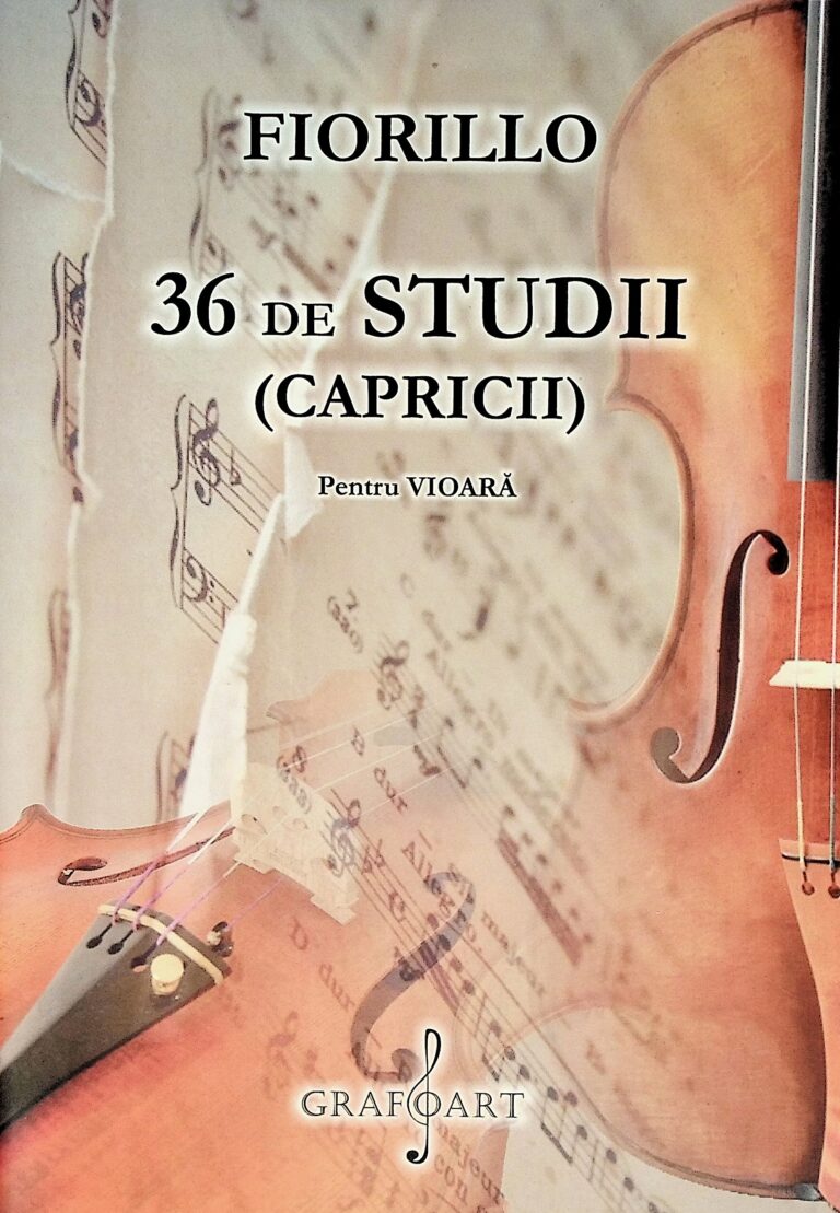 36 de studii (capricii). Pentru vioara