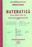 Matematica: trunchi comun si curriculum diferentiat (4ore), clasa a XI-a