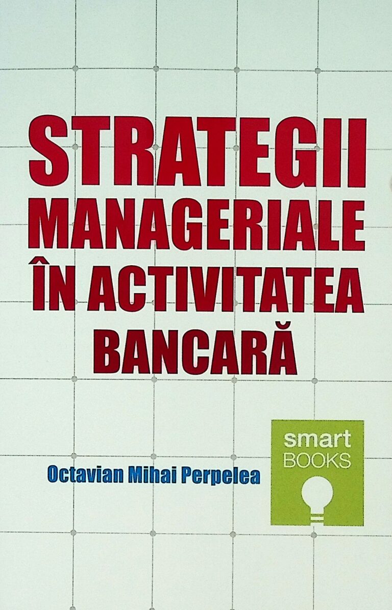 Strategii manageriale in activitatea bancara