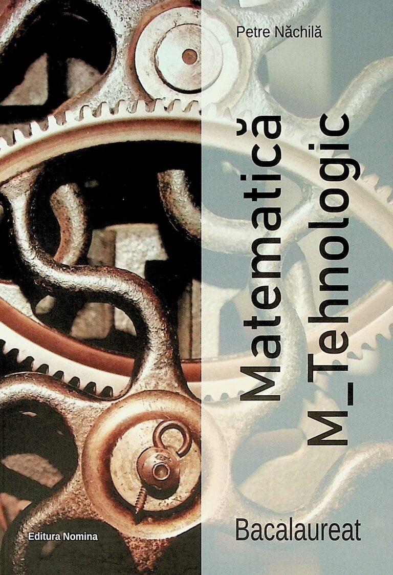 Matematica M_tehnologic - Bacalaureat