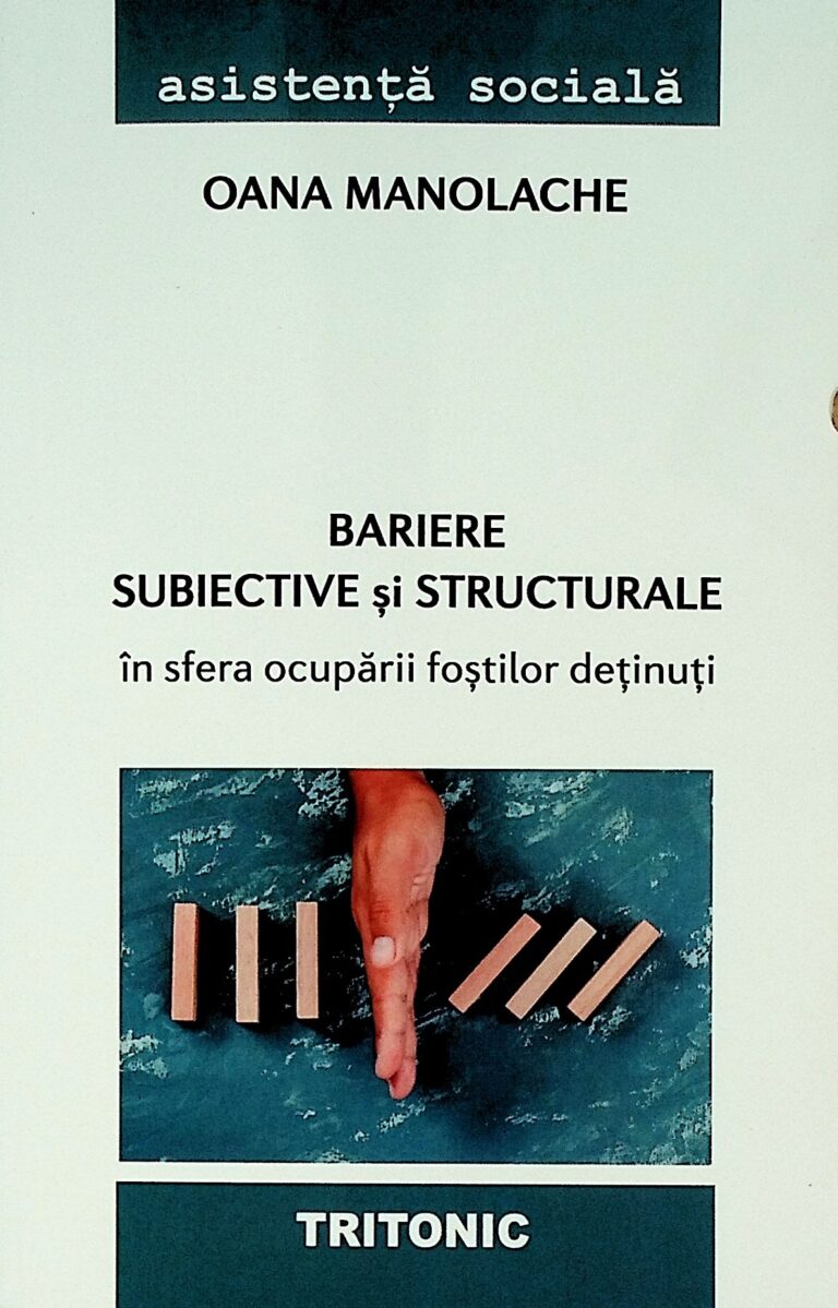 Bariere subiective si structurale in sfera ocuparii fostilor detinuti