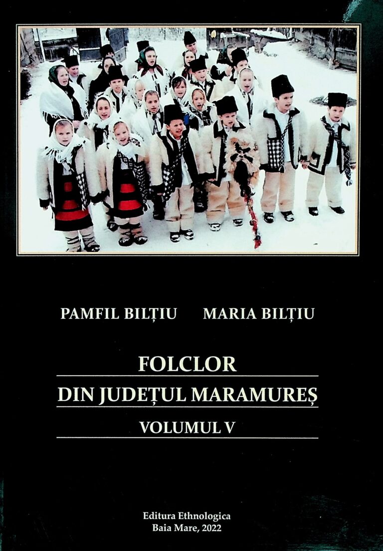 Folclor din judetul Maramures, vol. V