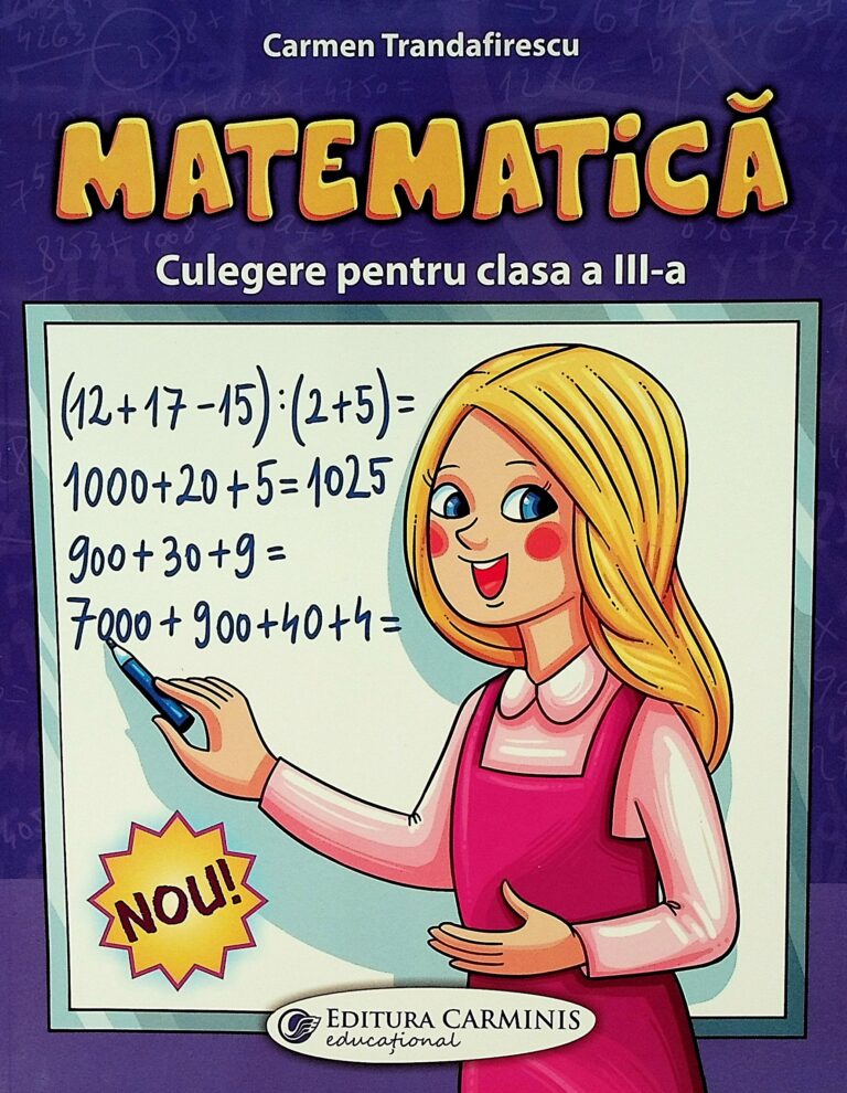 Matematica - Culegere pentru clasa a III-a