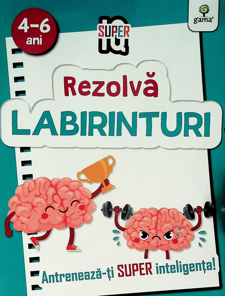 Rezolva labirinturi, 4-6 ani
