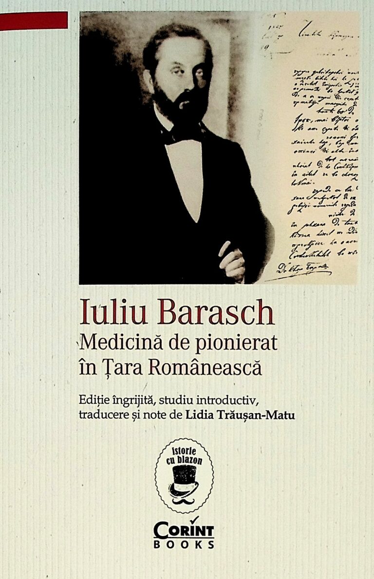 Iuliu Barasch. medicina de pionierat in Tara Tomaneasca